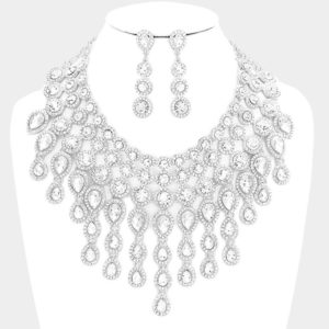 Luxe Crystal Necklace Edmonton