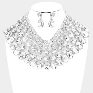 Luxe Rhinestone Necklace Edmonton