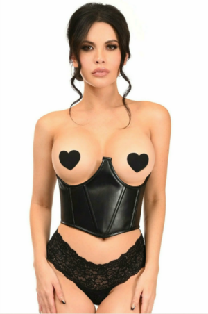 Faux Leather Corset Edmonton Canada