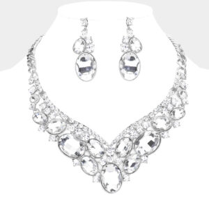 Luxe Rhinestone Necklace Edmonton Canada