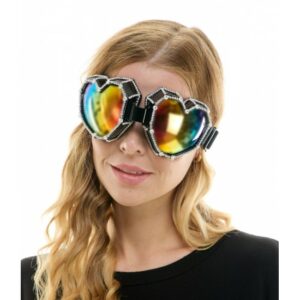 KALEIDOSCOPIC Heart Goggles Edmonton Canada Rave