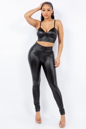 Faux Leather Leggings Edmonton Canada