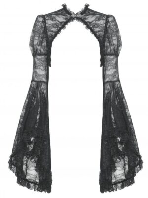 Black Lace Shrug Edmonton Canada Goth Clothing
