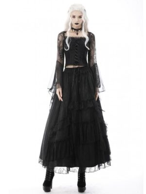 Lace Gothic Skirt Edmonton Canada