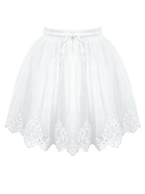 White Lolita Skirt Edmonton Canada