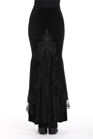 Gothic Velvet Mermaid Skirt Edmonton Canada