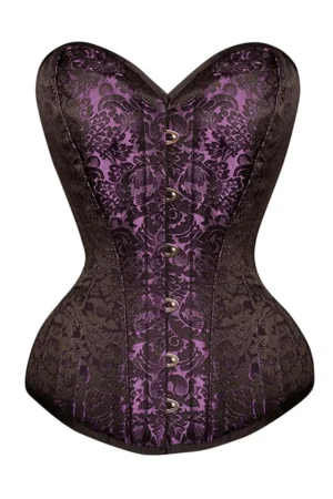 Purple Hourglass Corset Edmonton Canada